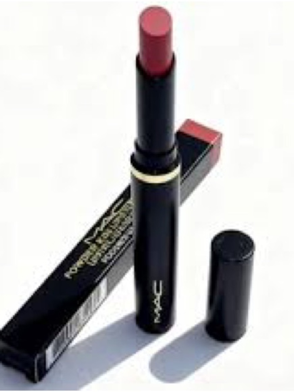 MAC Powder Kiss Velvet Blur Slim Moisturizing Matte Lipstick Sweet Cinnamon